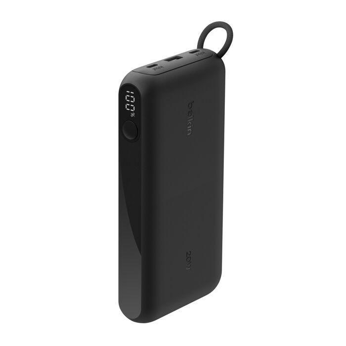 BELKIN 20K PD 20W POWER BANK WITH DISPLAY-BLACK