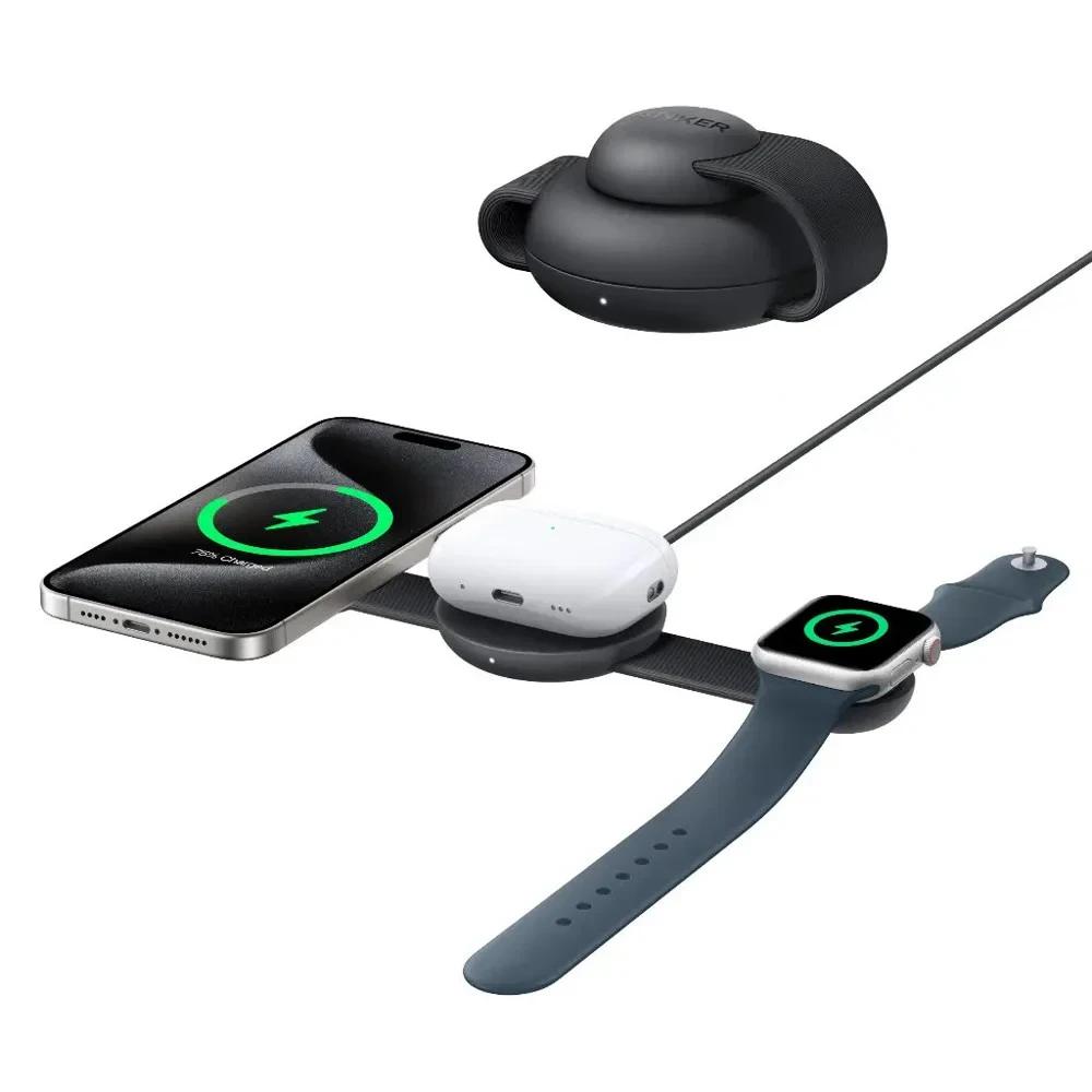 ANKER MAGGO WIRELESSCHARGER 3IN 1 FOLD B25M8H11