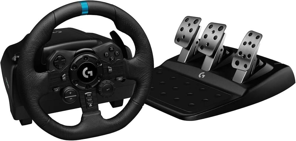 LOGITECH G923 Racing Wheel and Pedals for Xbox One and PC - USB - EMEA - MS EU