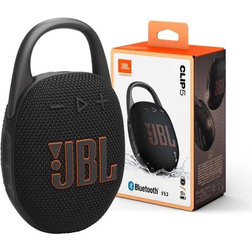 JBL CLIP 5 PORTABLE BLUETOOTH SPEAKER BLACK