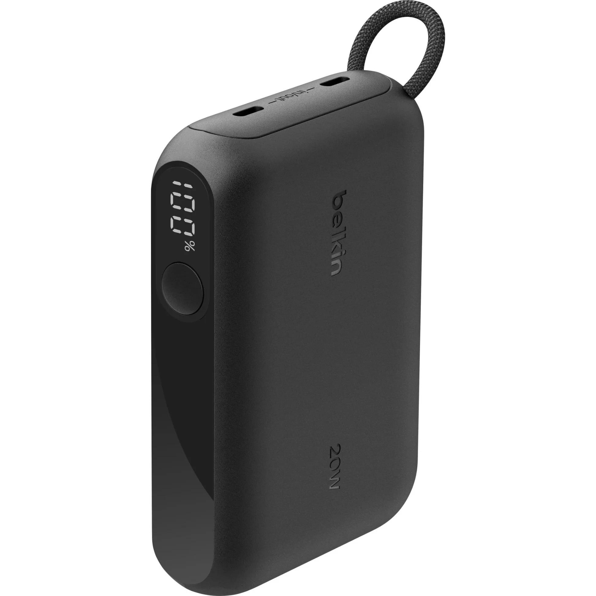 BELKIN 10K PD 20W POWER BANK WITH DISPLAY-BLACK